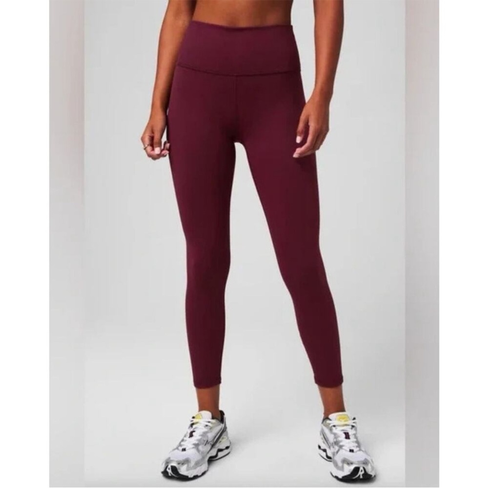 Fabletics Seamless Compression Legging High-Waisted Merlot NWT